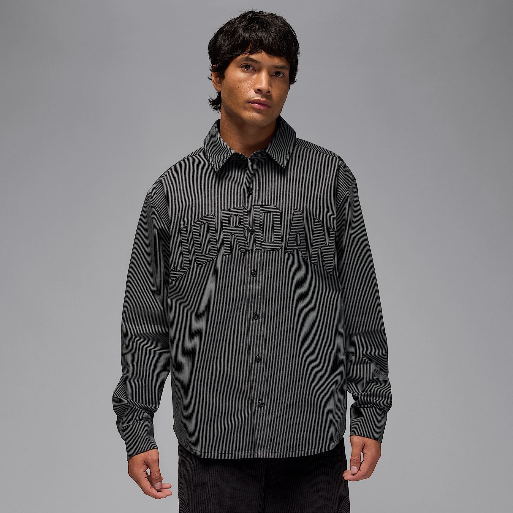 Jordan Flight Men's Oxford Long-Sleeve Top. Nike.com